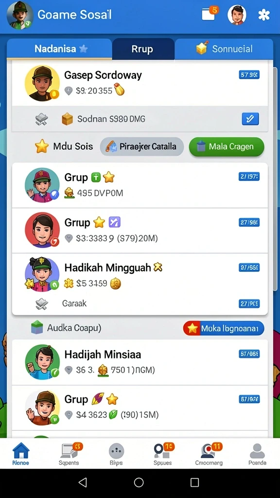Tampilan Aplikasi visitorbet Terpercaya untuk Android
